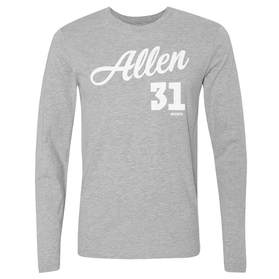 Jarrett Allen Men&#39;s Long Sleeve T-Shirt | 500 LEVEL