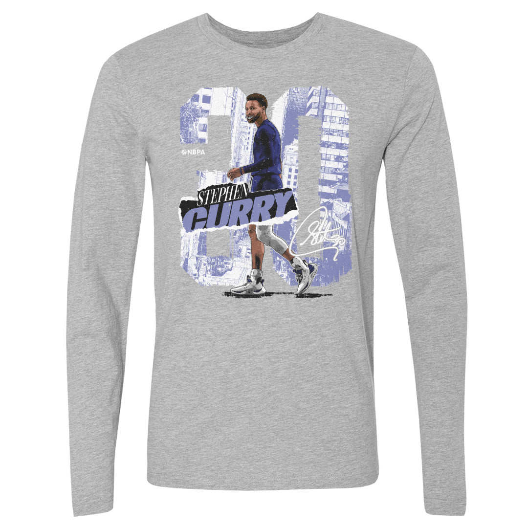 Steph Curry Men&#39;s Long Sleeve T-Shirt | 500 LEVEL