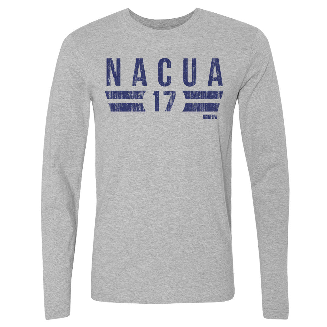 Puka Nacua Men&#39;s Long Sleeve T-Shirt | 500 LEVEL