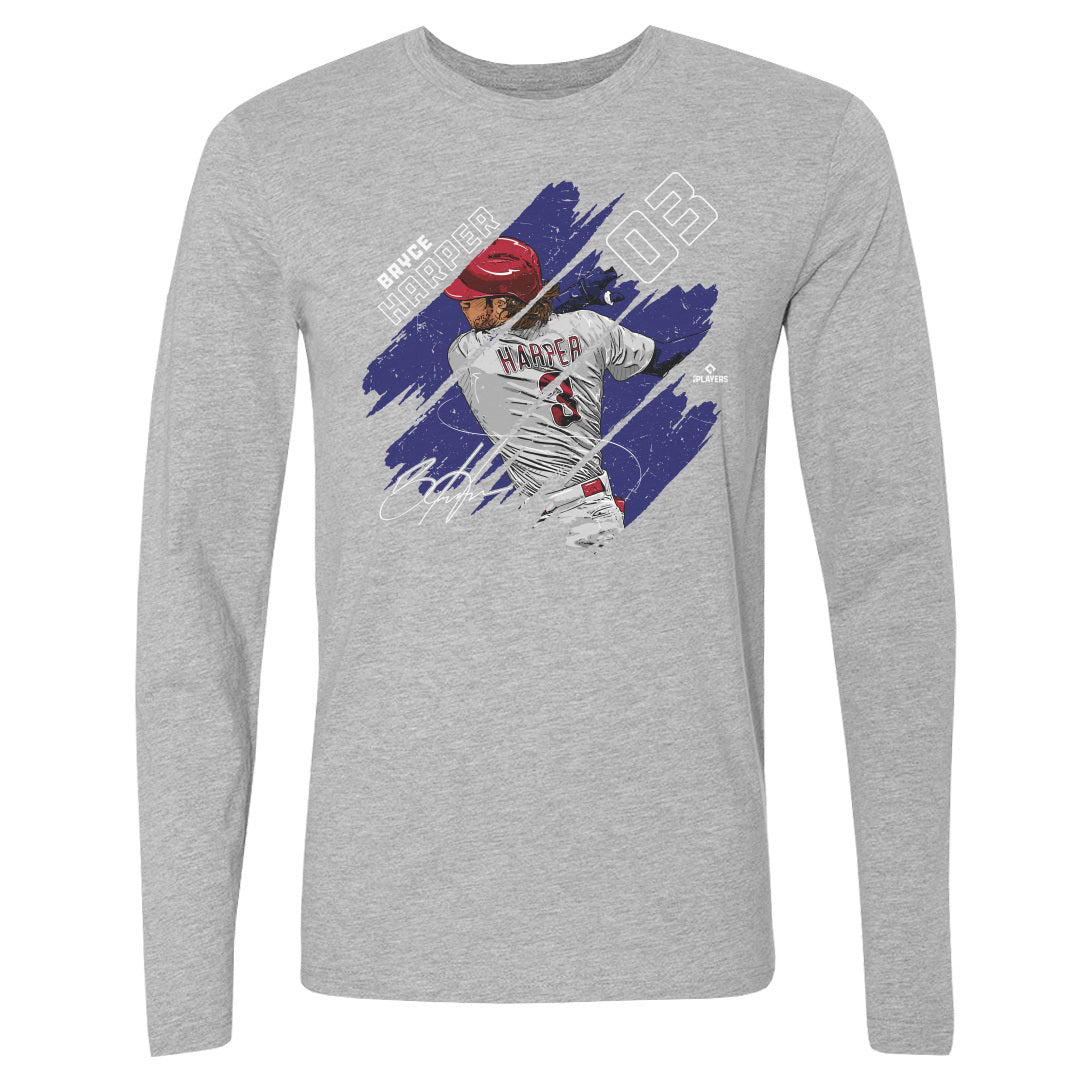 Bryce Harper Men&#39;s Long Sleeve T-Shirt | 500 LEVEL