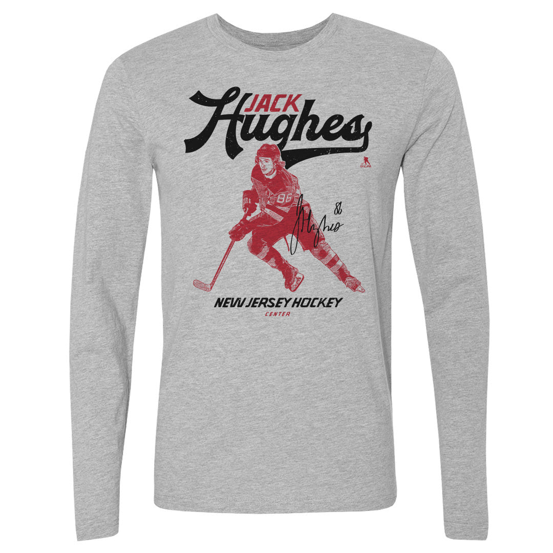 Jack Hughes Men&#39;s Long Sleeve T-Shirt | 500 LEVEL