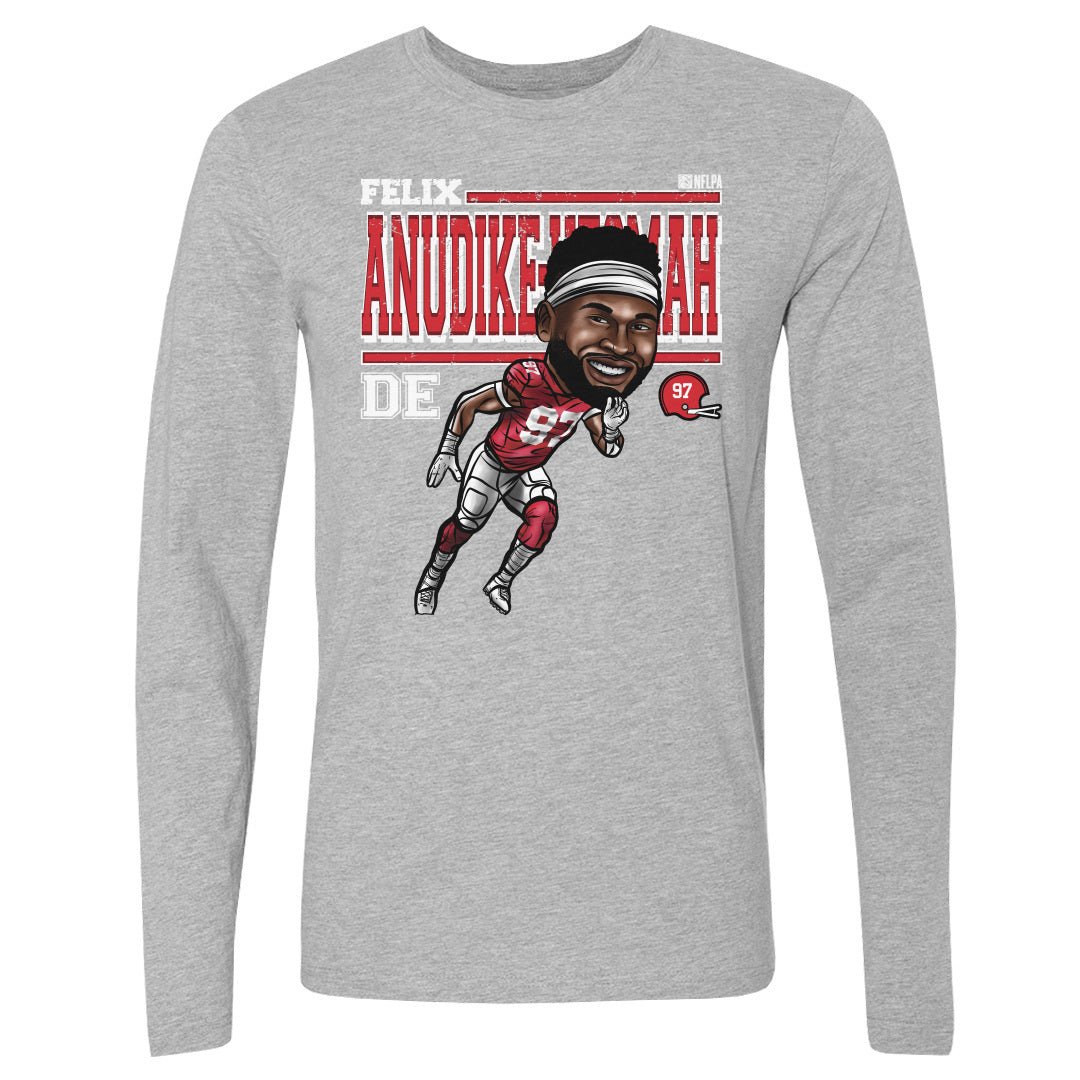 Felix Anudike-Uzomah Men&#39;s Long Sleeve T-Shirt | 500 LEVEL