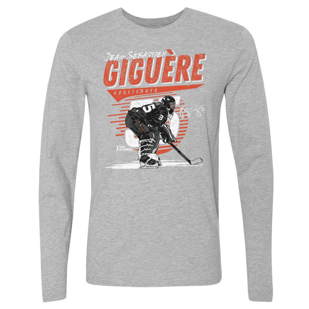 Jean-Sebastien Giguere Men&#39;s Long Sleeve T-Shirt | 500 LEVEL