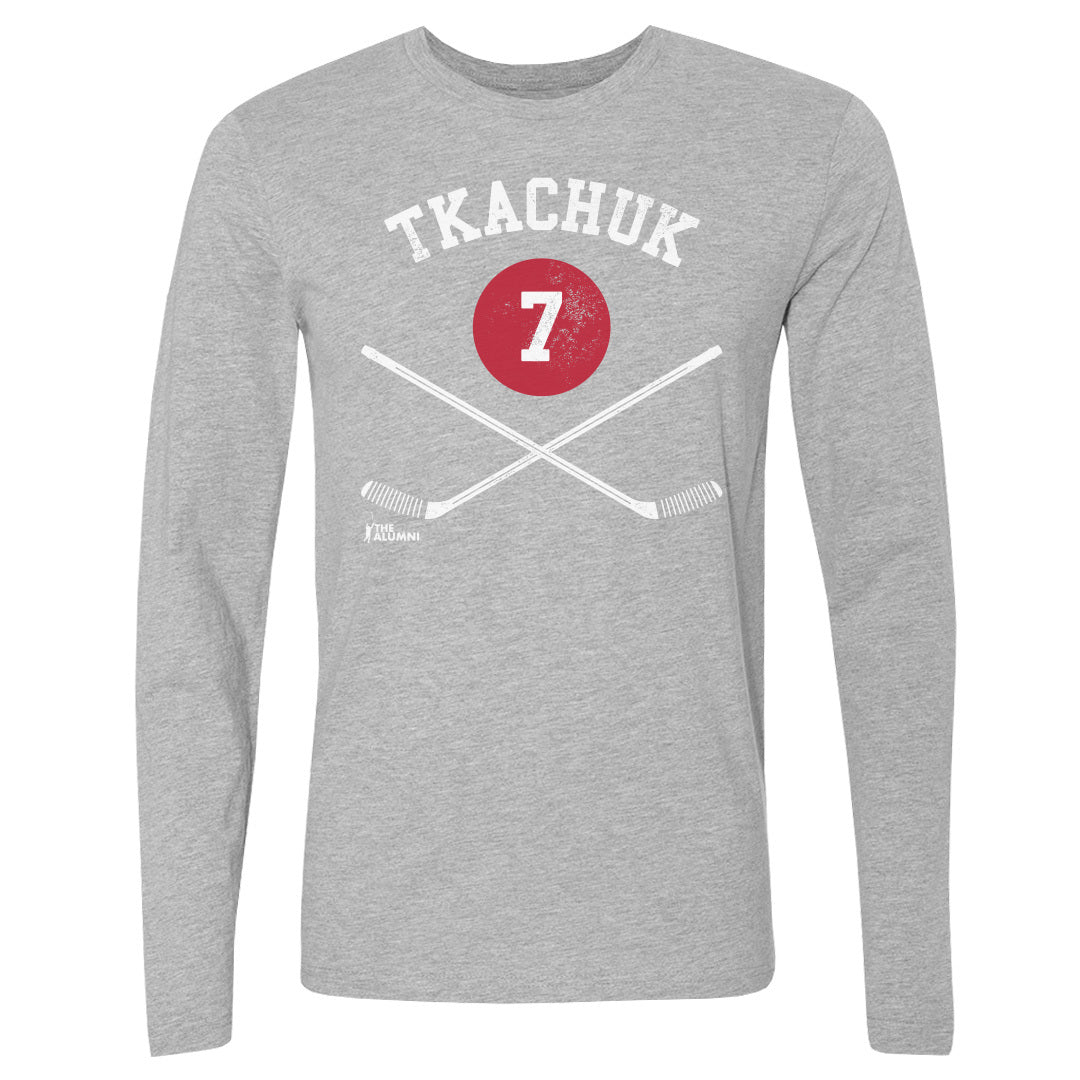 Keith Tkachuk Men&#39;s Long Sleeve T-Shirt | 500 LEVEL