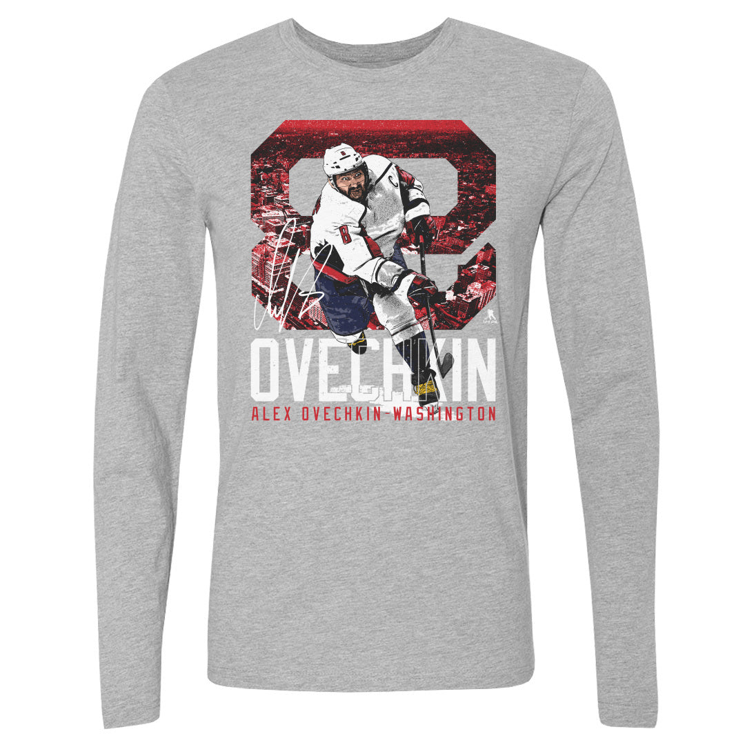 Alex Ovechkin Men&#39;s Long Sleeve T-Shirt | 500 LEVEL