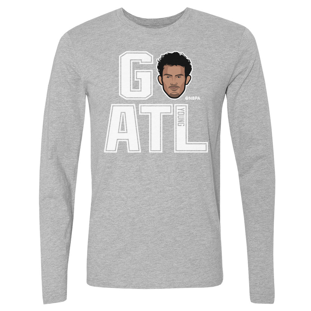 Trae Young Men&#39;s Long Sleeve T-Shirt | 500 LEVEL