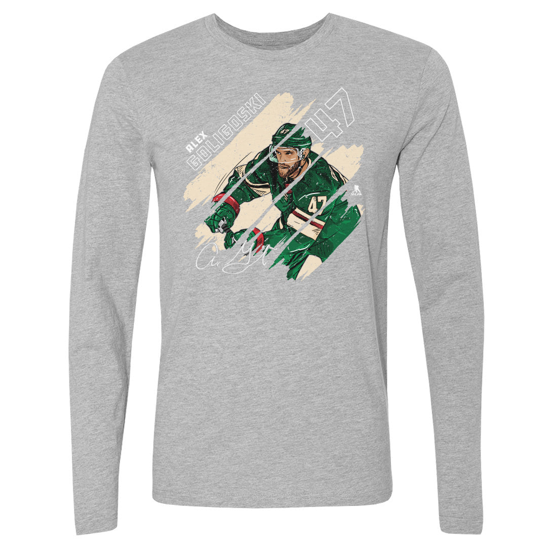 Alex Goligoski Men&#39;s Long Sleeve T-Shirt | 500 LEVEL