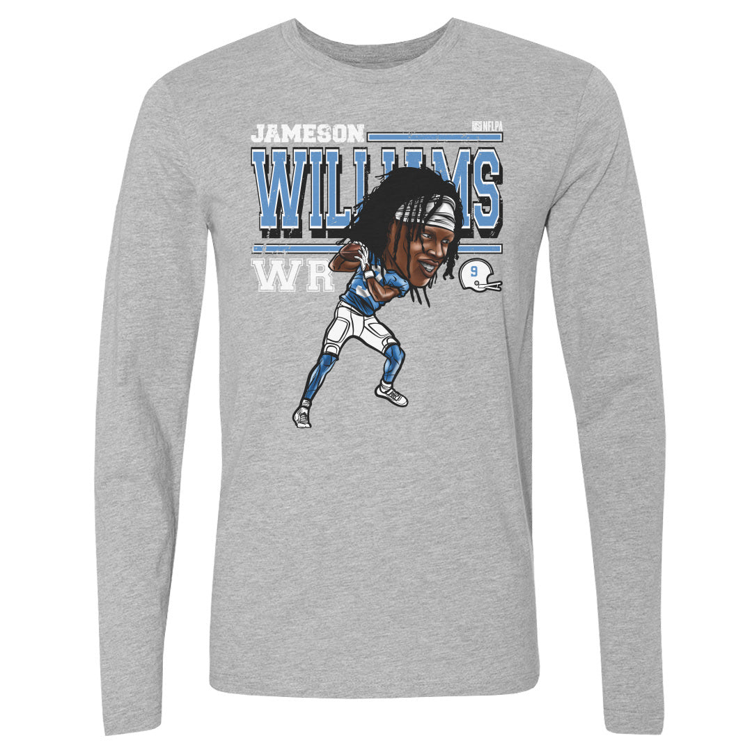 Jameson Williams Men&#39;s Long Sleeve T-Shirt | 500 LEVEL