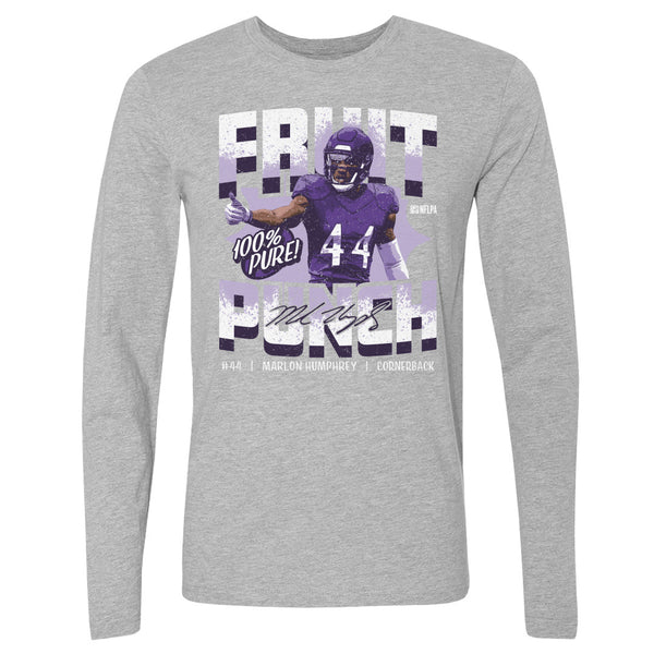 Marlon Humphrey Men's Long Sleeve T-Shirt 3601, Baltimore Football Men's  Long Sleeve T-Shirt