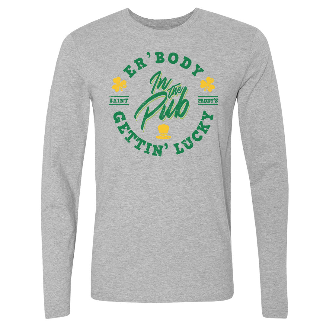 St. Patrick&#39;s Day Men&#39;s Long Sleeve T-Shirt | 500 LEVEL