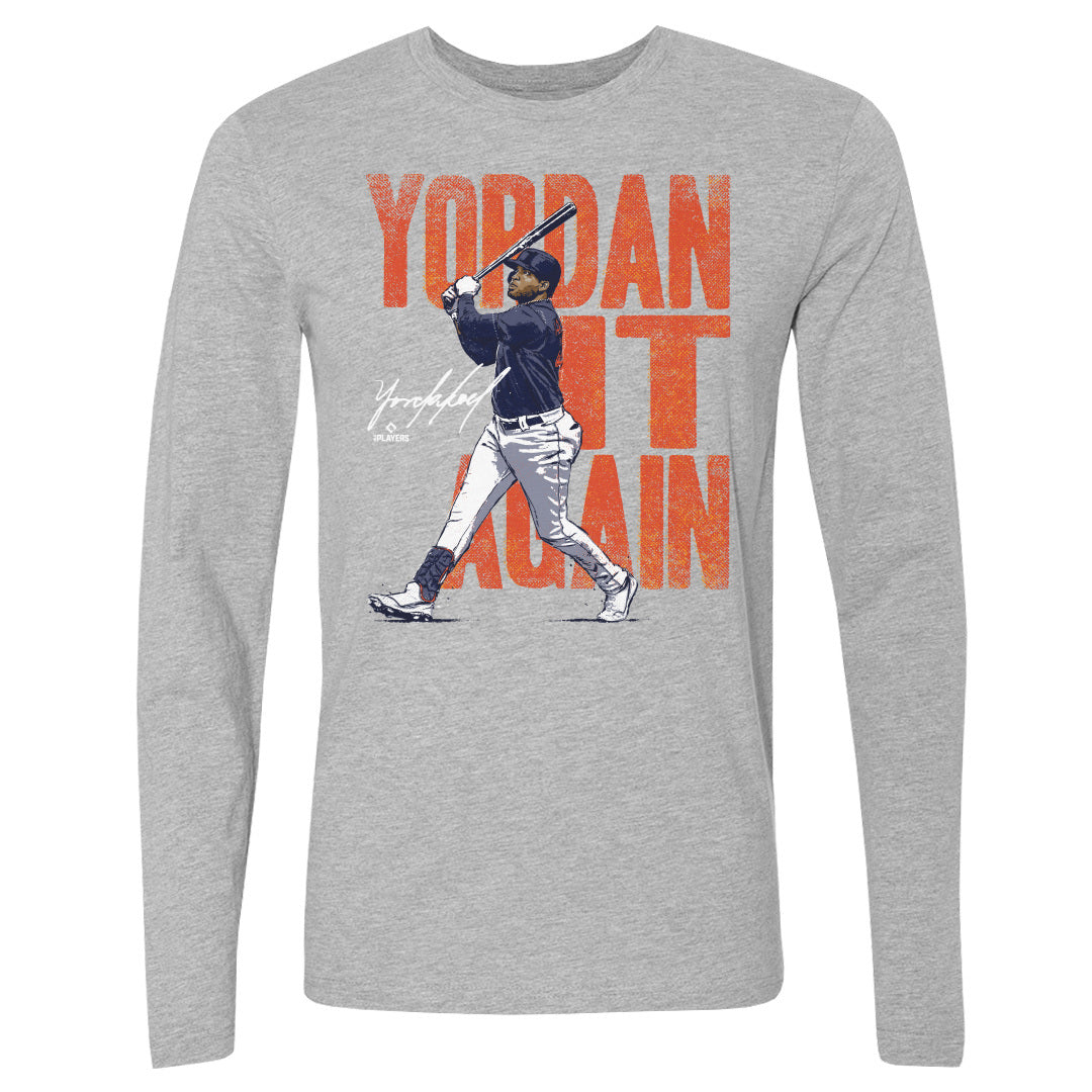 Yordan Alvarez Men&#39;s Long Sleeve T-Shirt | 500 LEVEL