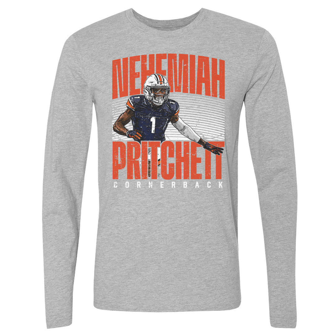 Nehemiah Pritchett Men&#39;s Long Sleeve T-Shirt | 500 LEVEL