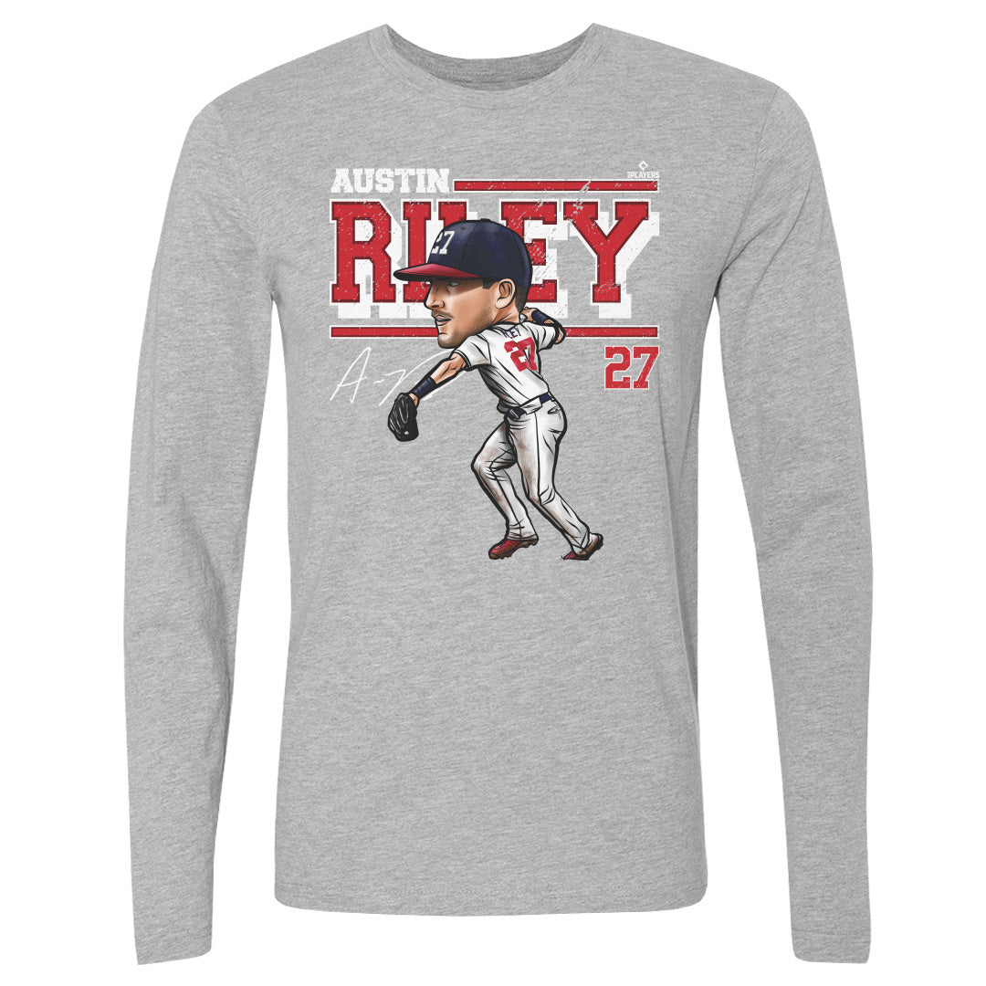 Austin Riley Men&#39;s Long Sleeve T-Shirt | 500 LEVEL