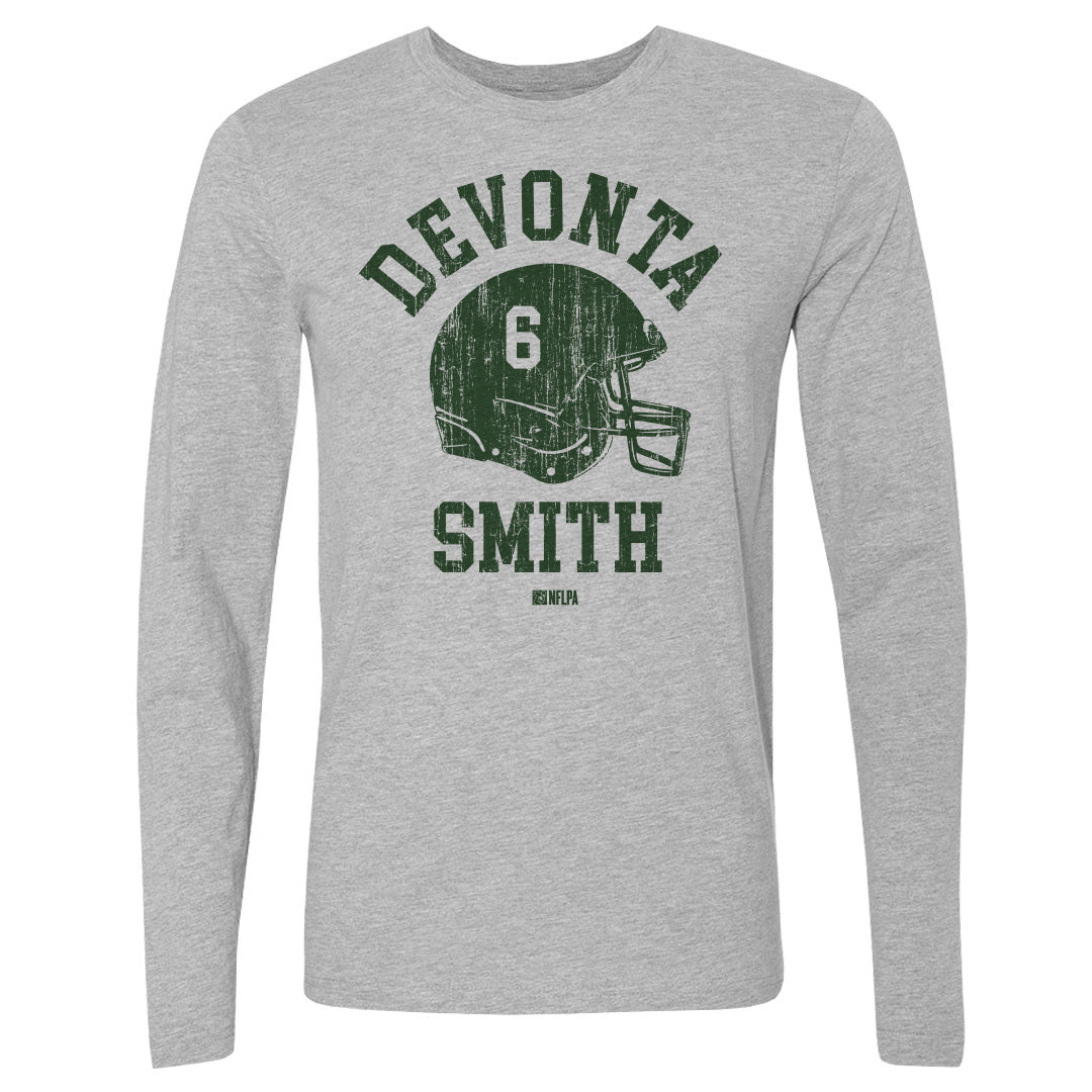 DeVonta Smith Men&#39;s Long Sleeve T-Shirt | 500 LEVEL