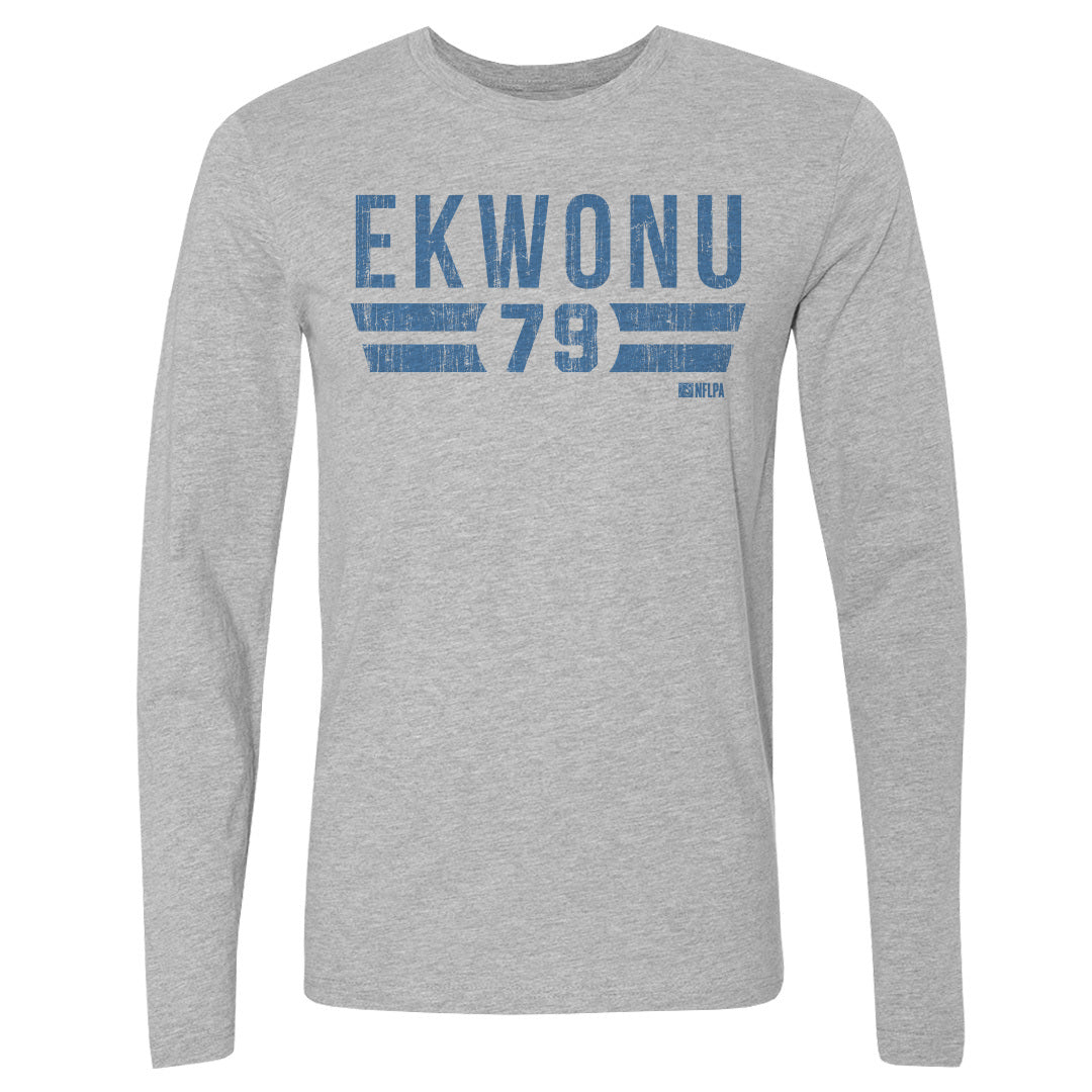 Ickey Ekwonu Men&#39;s Long Sleeve T-Shirt | 500 LEVEL