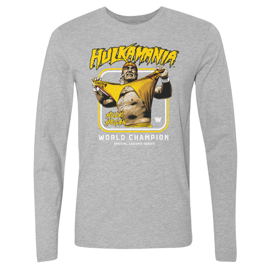 Hulk Hogan Men&#39;s Long Sleeve T-Shirt | 500 LEVEL