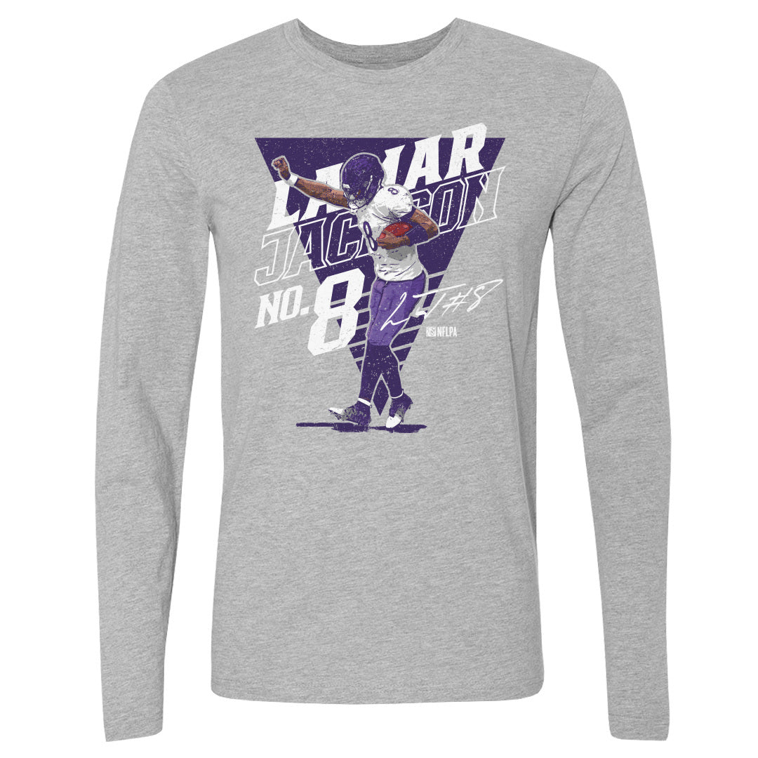 Lamar Jackson Men&#39;s Long Sleeve T-Shirt | 500 LEVEL