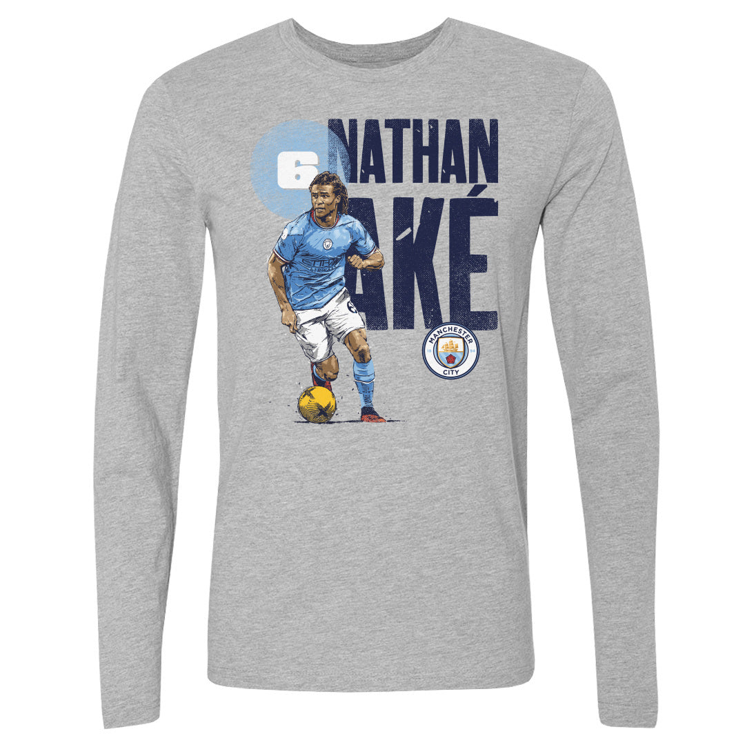Nathan Ake Men&#39;s Long Sleeve T-Shirt | 500 LEVEL
