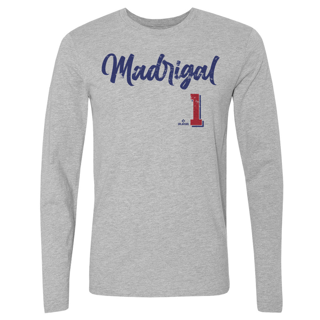 Nick Madrigal Men&#39;s Long Sleeve T-Shirt | 500 LEVEL