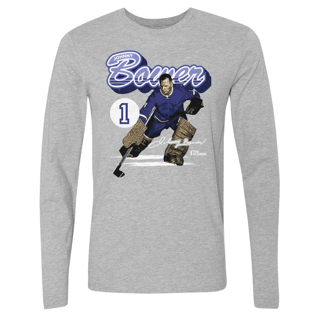 Johnny Bower Men&#39;s Long Sleeve T-Shirt | 500 LEVEL