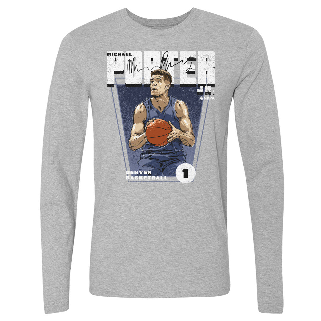 Michael Porter Jr. Men&#39;s Long Sleeve T-Shirt | 500 LEVEL