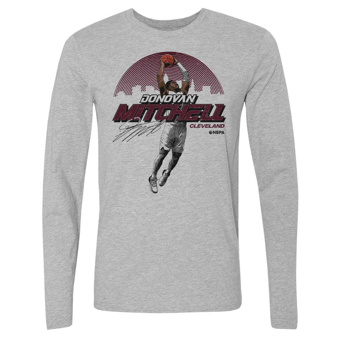 Donovan Mitchell Men&#39;s Long Sleeve T-Shirt | 500 LEVEL