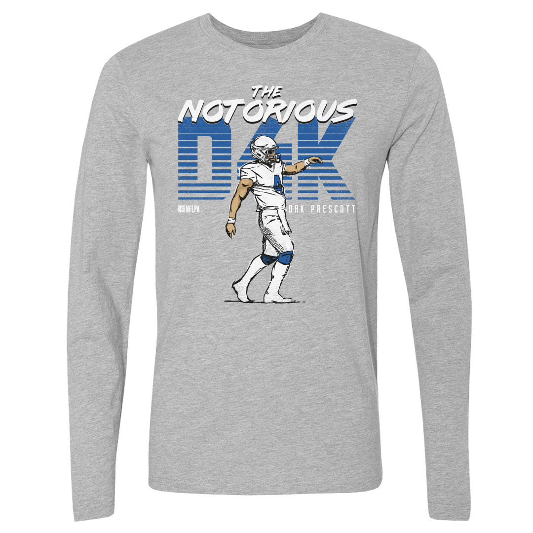 Dak Prescott Men&#39;s Long Sleeve T-Shirt | 500 LEVEL