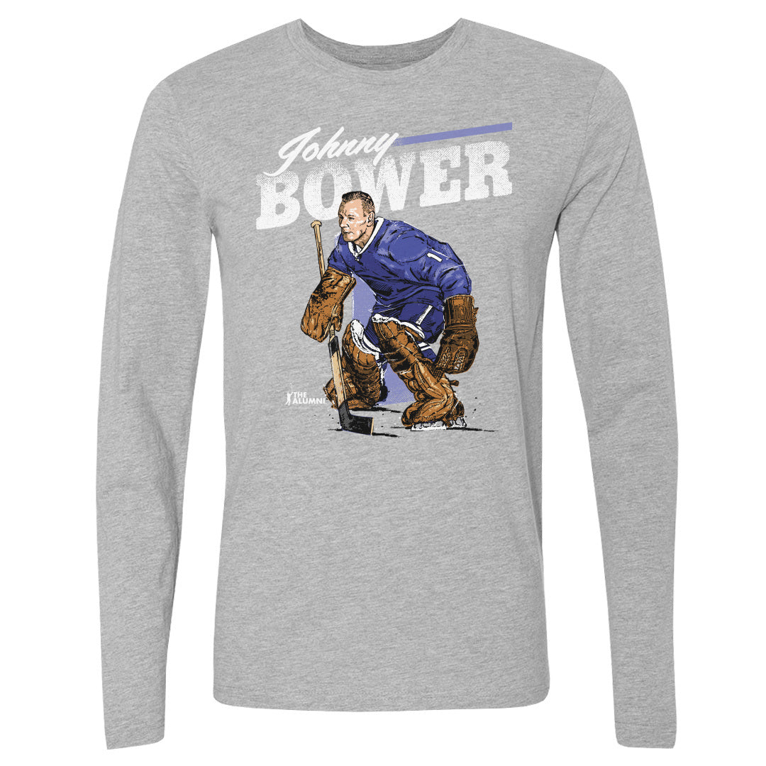 Johnny Bower Men&#39;s Long Sleeve T-Shirt | 500 LEVEL