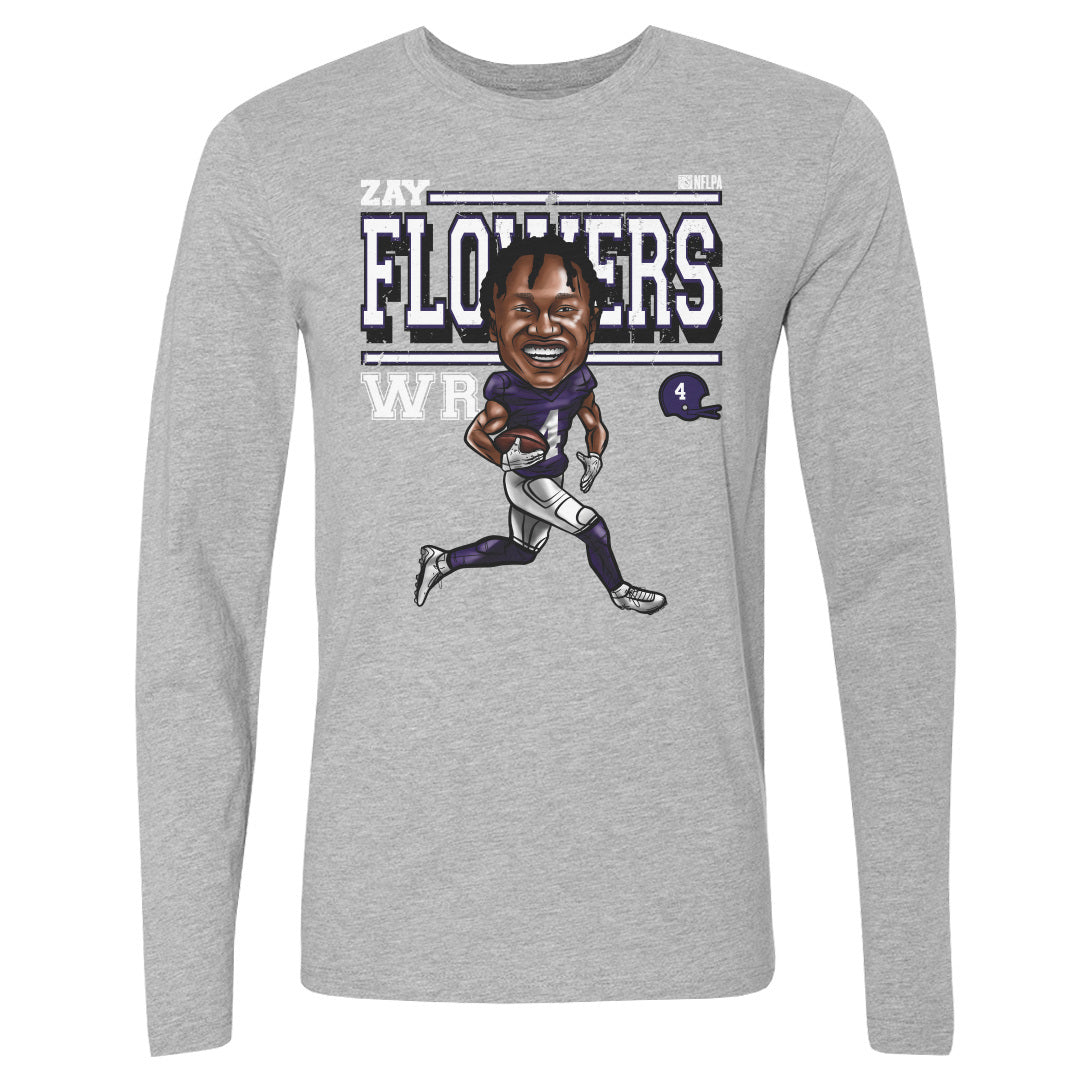 Zay Flowers Men&#39;s Long Sleeve T-Shirt | 500 LEVEL