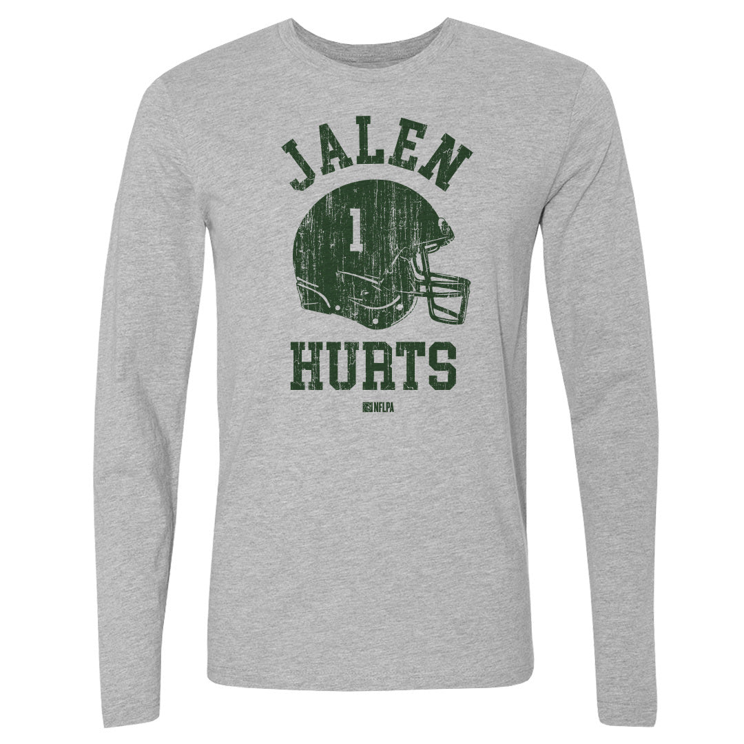 Jalen Hurts Men&#39;s Long Sleeve T-Shirt | 500 LEVEL