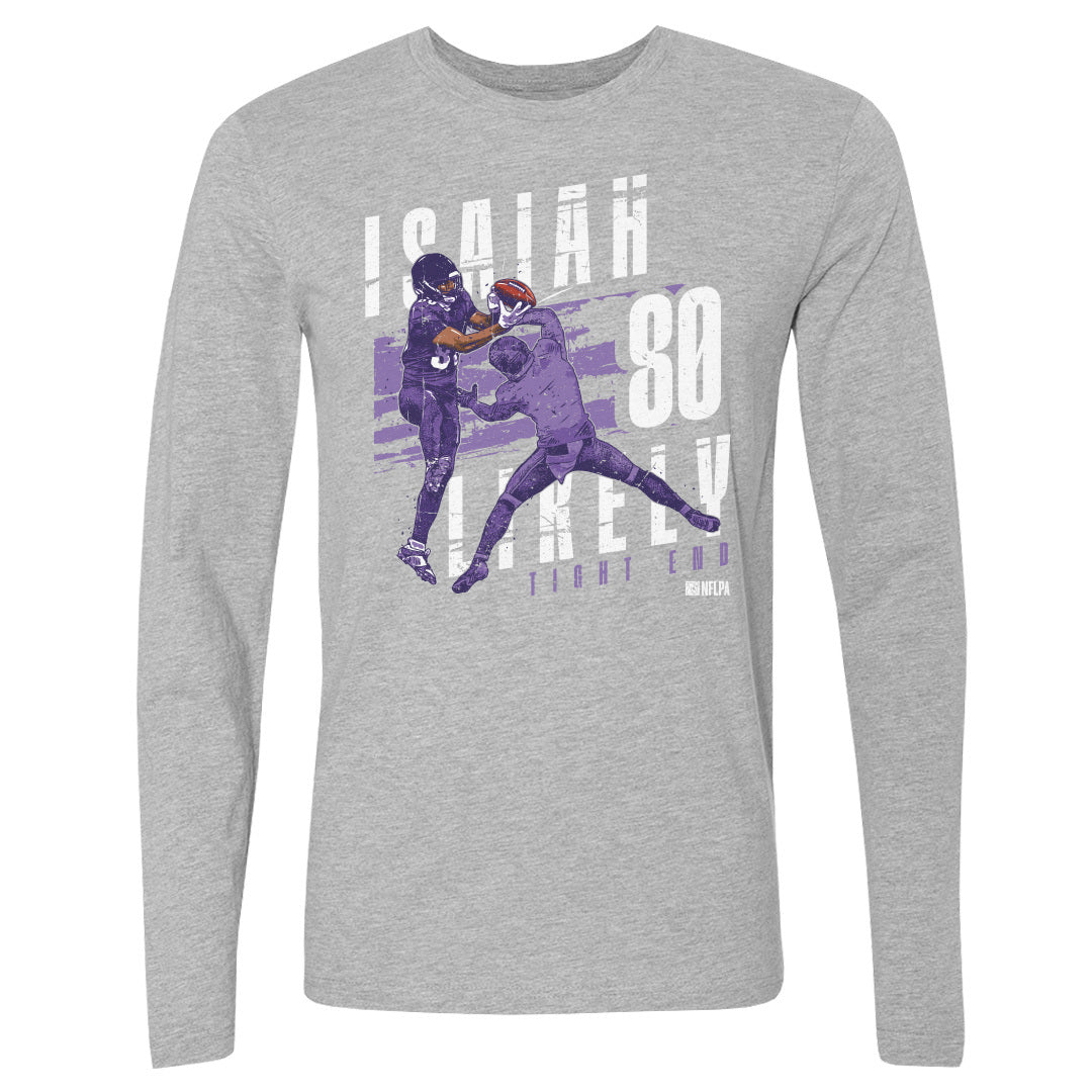 Isaiah Likely Men&#39;s Long Sleeve T-Shirt | 500 LEVEL