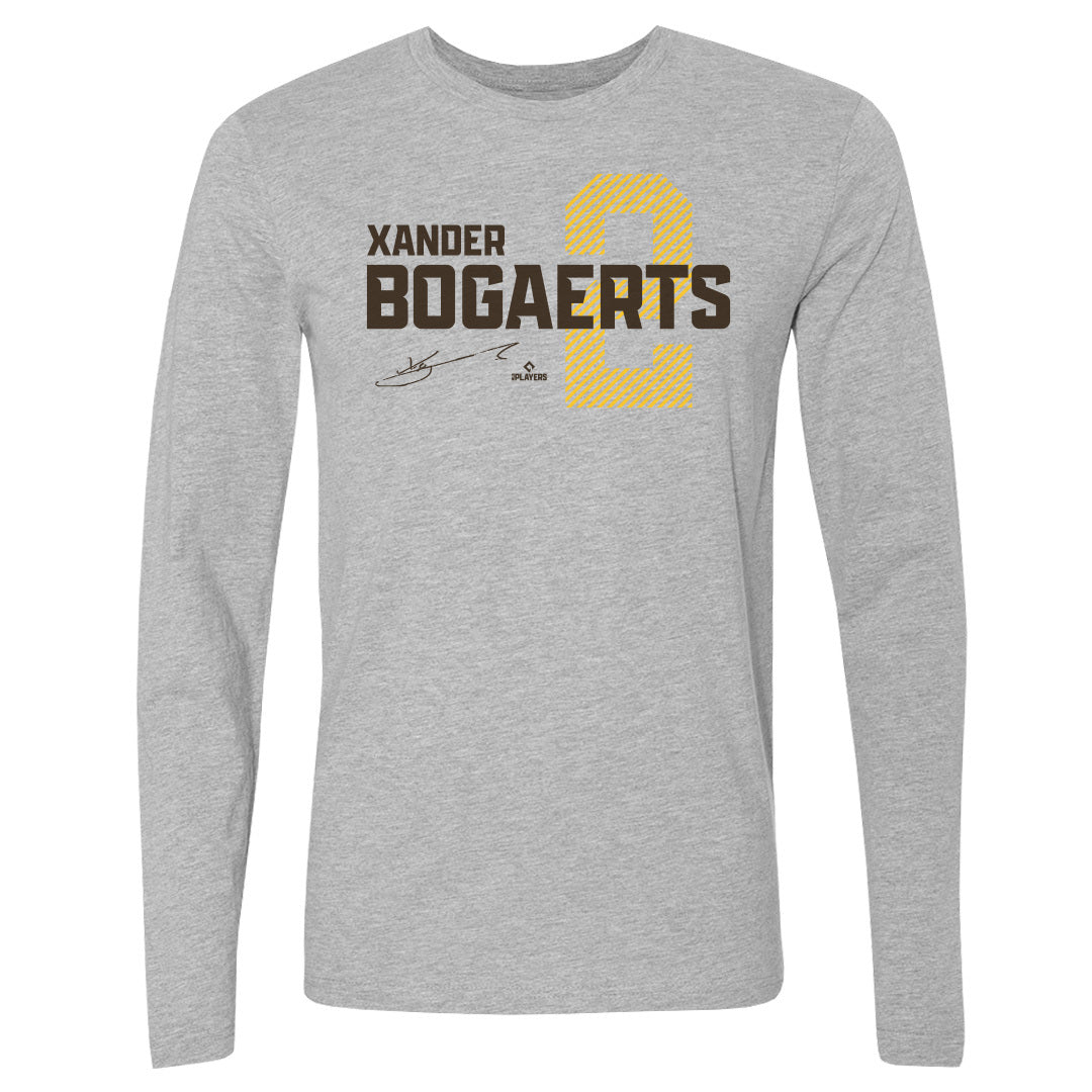 Xander Bogaerts Men&#39;s Long Sleeve T-Shirt | 500 LEVEL