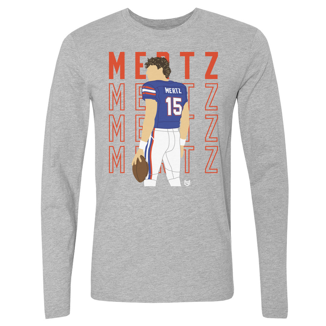 Graham Mertz Men&#39;s Long Sleeve T-Shirt | 500 LEVEL