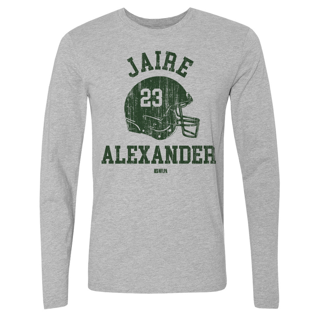 Jaire Alexander Green Bay Packers Men's Legend White Color Rush T-Shirt