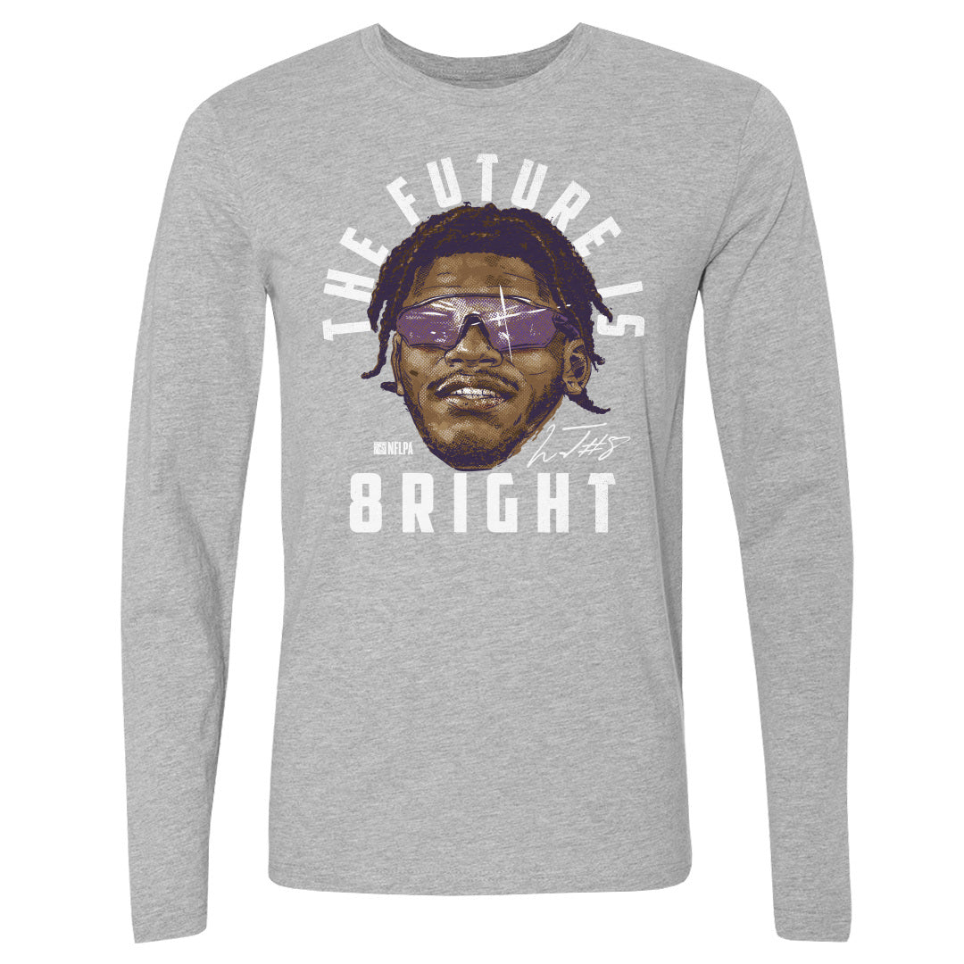 Lamar Jackson Men&#39;s Long Sleeve T-Shirt | 500 LEVEL