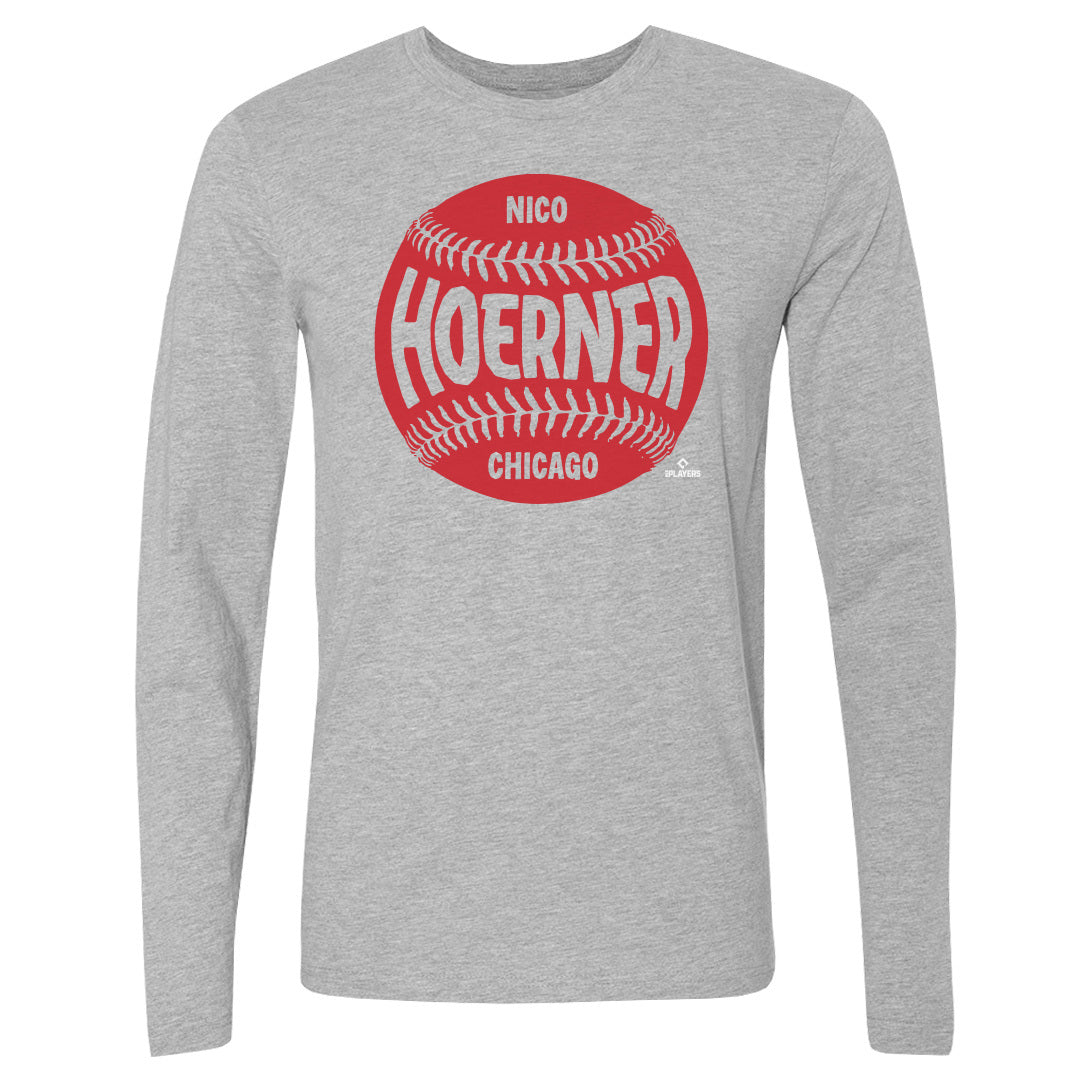 Nico Hoerner Men&#39;s Long Sleeve T-Shirt | 500 LEVEL