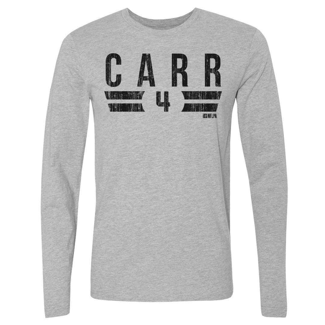 Derek Carr Men&#39;s Long Sleeve T-Shirt | 500 LEVEL