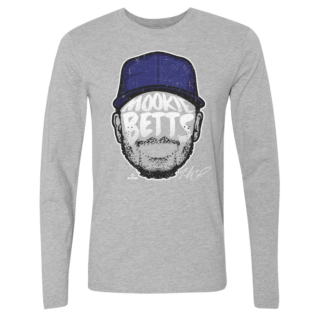 Mookie Betts Men&#39;s Long Sleeve T-Shirt | 500 LEVEL