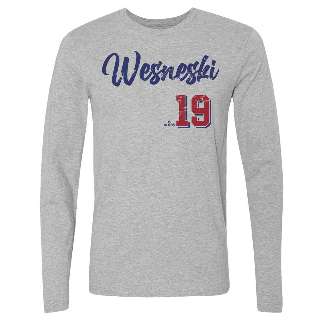 Hayden Wesneski Men&#39;s Long Sleeve T-Shirt | 500 LEVEL