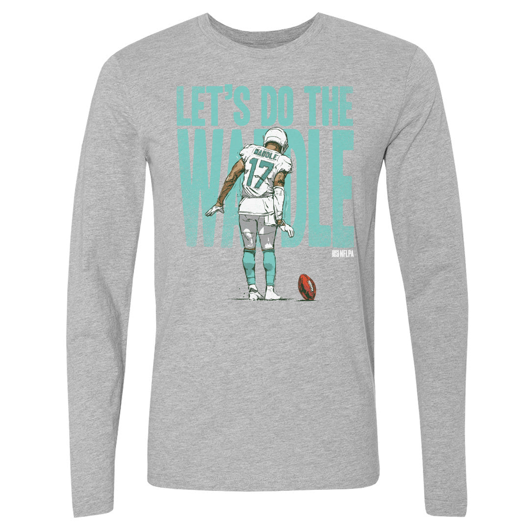 Jaylen Waddle Men&#39;s Long Sleeve T-Shirt | 500 LEVEL