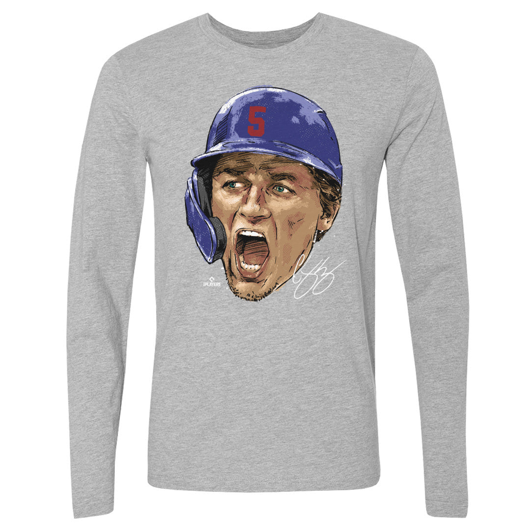 Corey Seager Men&#39;s Long Sleeve T-Shirt | 500 LEVEL