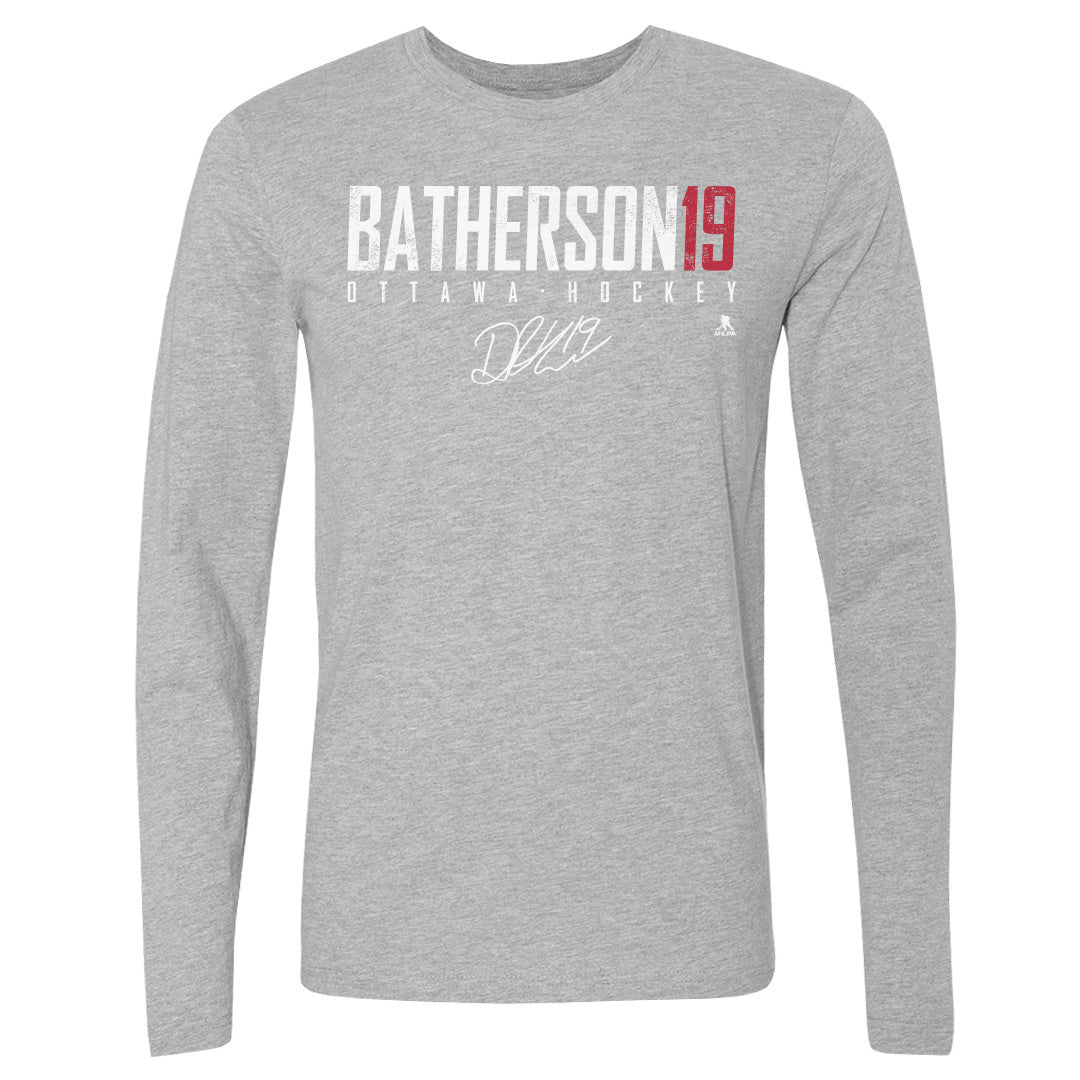 Drake Batherson Men&#39;s Long Sleeve T-Shirt | 500 LEVEL