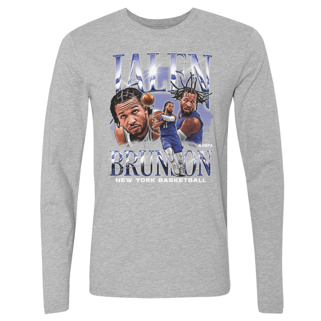 Jalen Brunson Men&#39;s Long Sleeve T-Shirt | 500 LEVEL