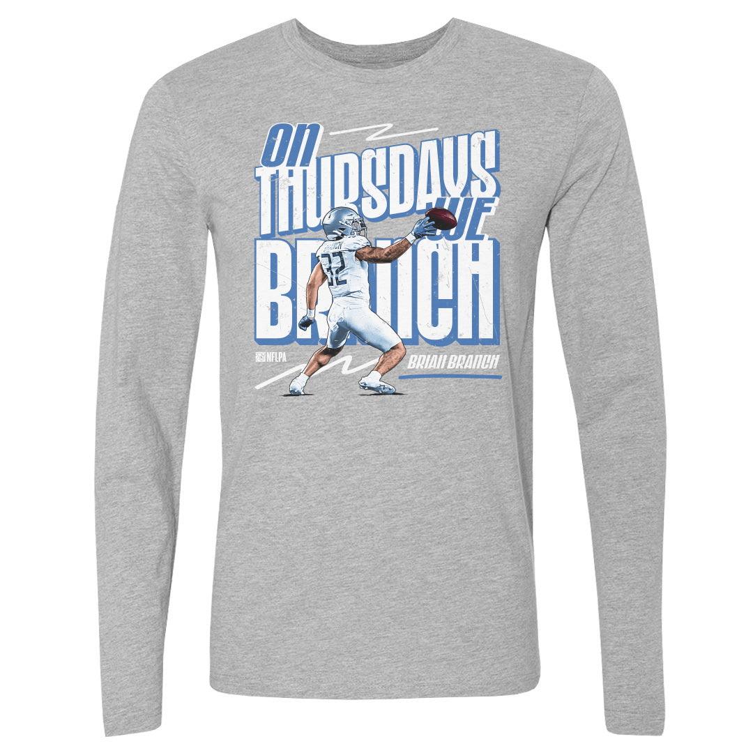 Brian Branch Men&#39;s Long Sleeve T-Shirt | 500 LEVEL