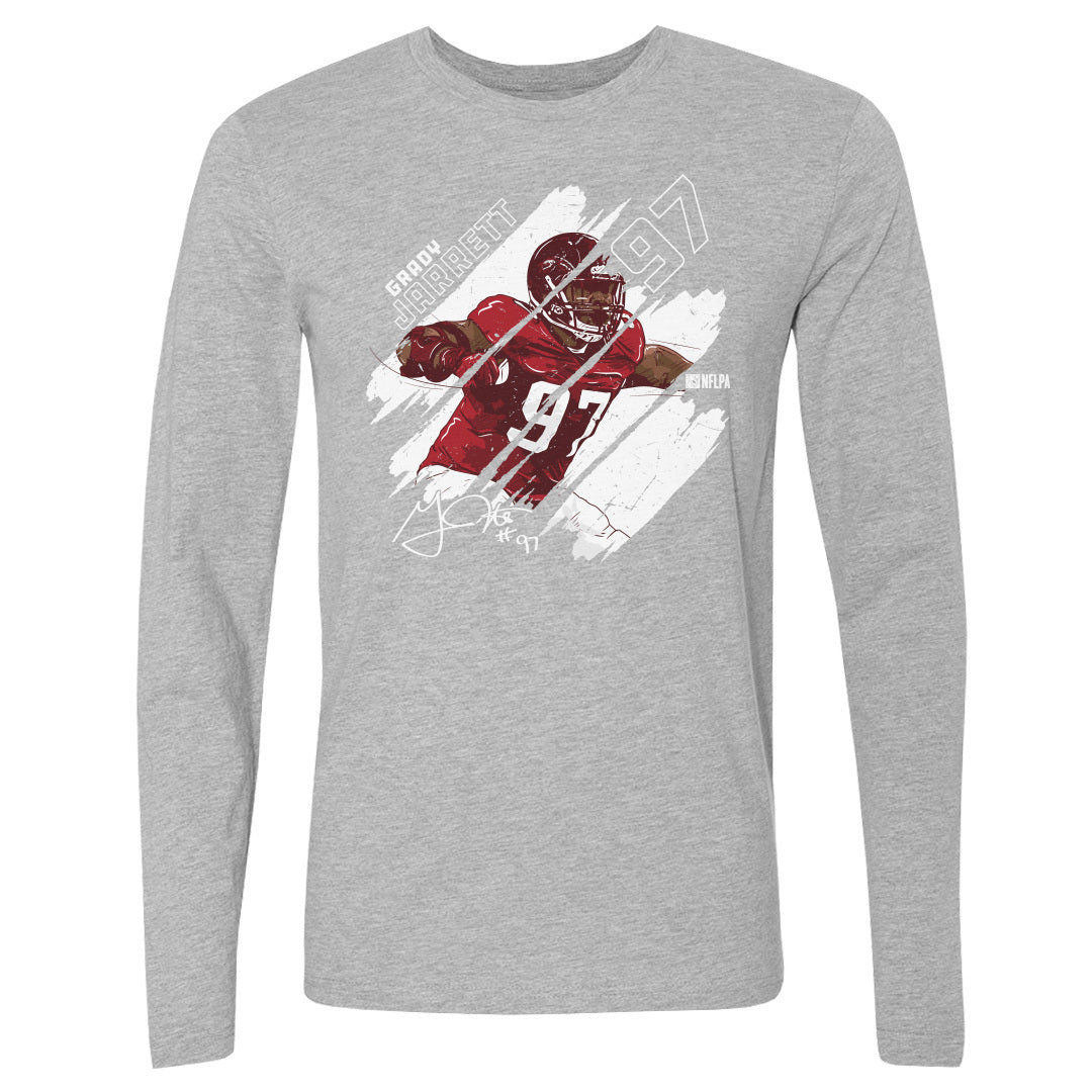 Grady Jarrett Men&#39;s Long Sleeve T-Shirt | 500 LEVEL