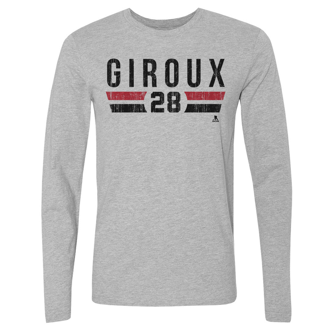 Claude Giroux Men&#39;s Long Sleeve T-Shirt | 500 LEVEL