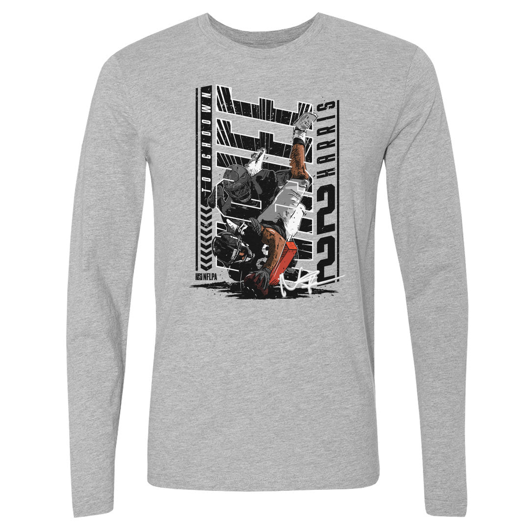 Najee Harris Men&#39;s Long Sleeve T-Shirt | 500 LEVEL