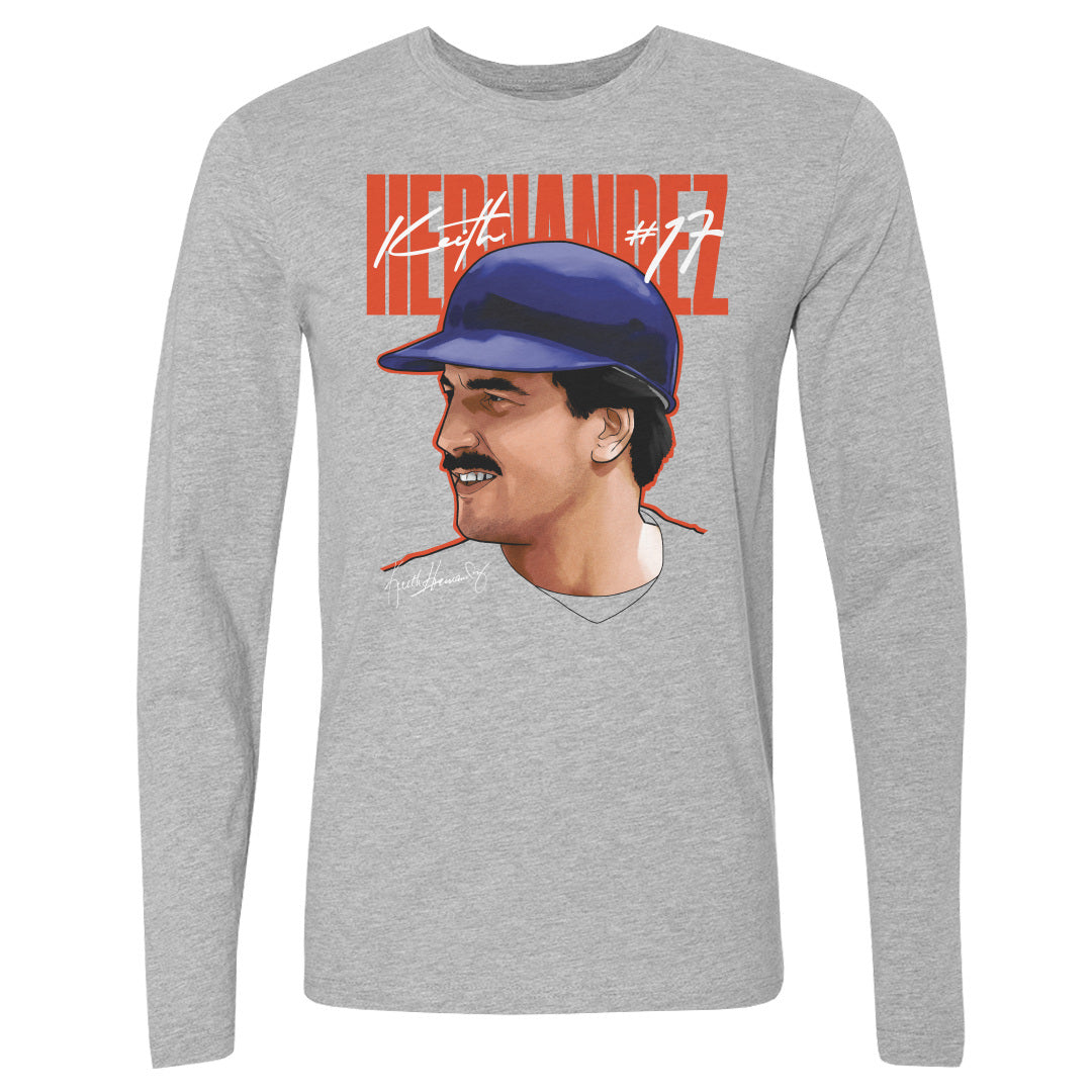 Keith Hernandez Men&#39;s Long Sleeve T-Shirt | 500 LEVEL