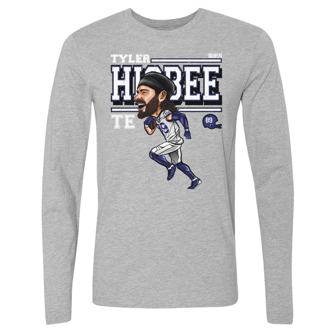 Tyler Higbee Men&#39;s Long Sleeve T-Shirt | 500 LEVEL