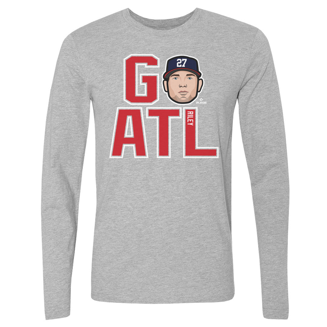 Austin Riley Men&#39;s Long Sleeve T-Shirt | 500 LEVEL